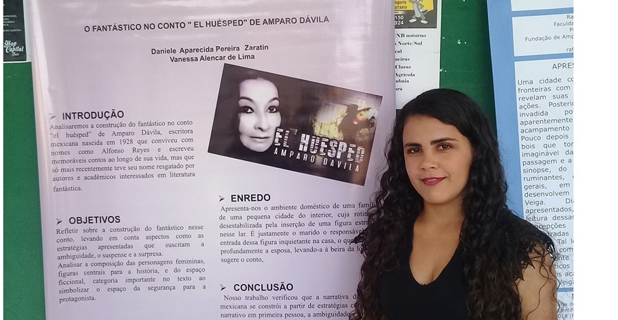 Acadêmica de Letras do Câmpus Araguatins apresentou trabalho em congresso internacional na UnB