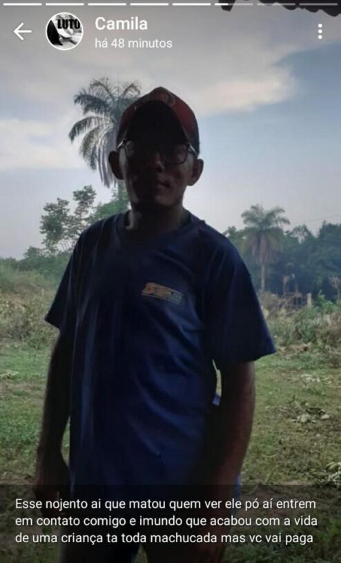 ATUALIZADA / Tio que matou sobrinha de 12 anos é encontrado morto no norte do Tocantins