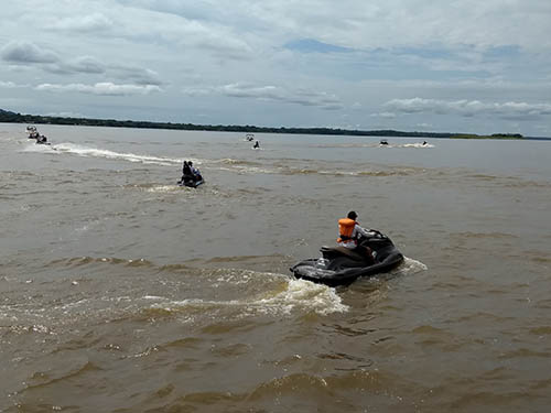 Capitania Fluvial do Araguaia Tocantins diz que é necessário Carteira de Habilitação para motos aquáticas