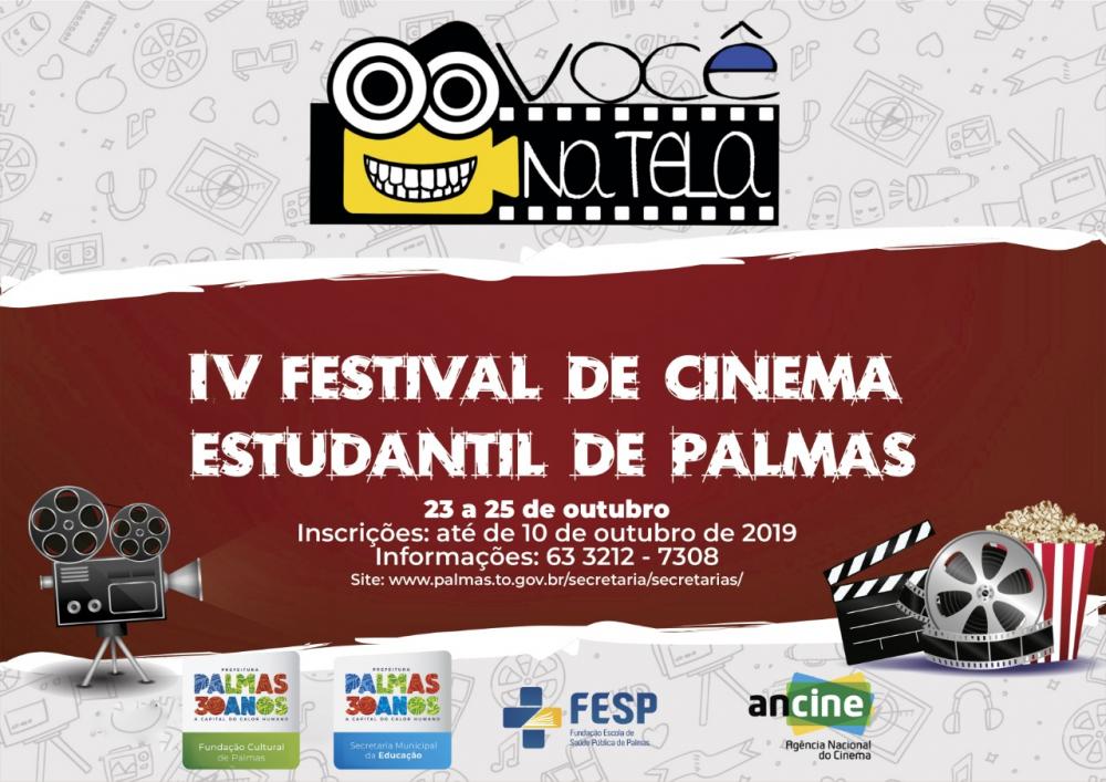 Confira: Divulgada lista de curtas selecionados para o ‘IV Festival de Cinema Estudantil de Palmas Você na Tela’