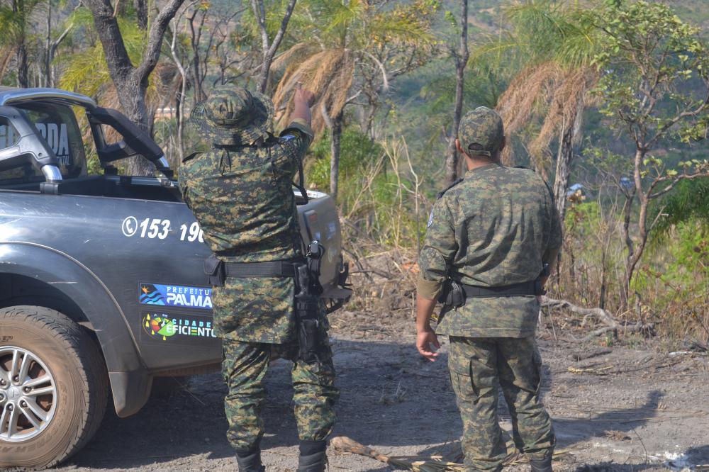 Divisão Ambiental da GMP intensifica força tarefa de combate às queimadas em Palmas
