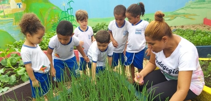 Escolas municipais de Palmas recebem alimentos produzidos por pequenos produtores da região