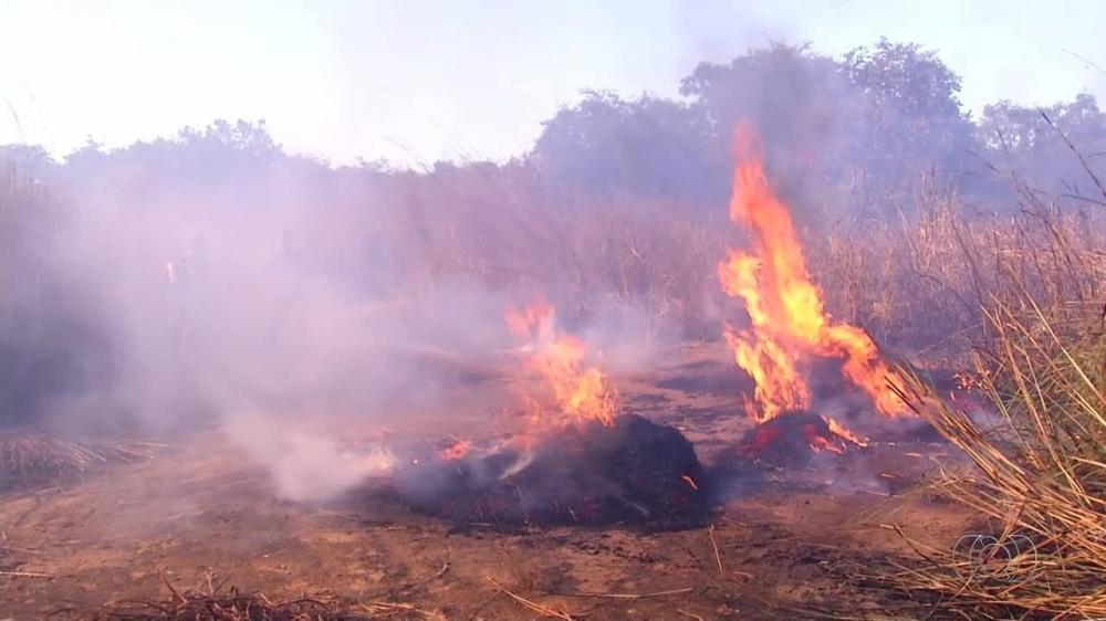 Força tarefa militar inicia combate ás queimadas no Tocantins
