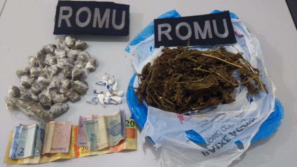 Guarda Metropolitana prende dois homens portando quantidade considerável de drogas, na região sul de Palmas