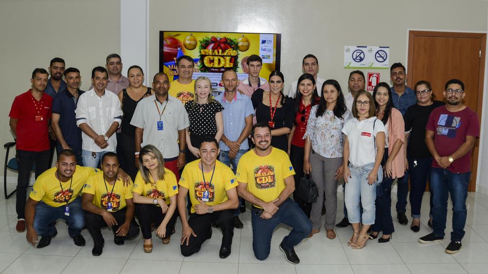 Natalzão da CDL vem por aí! Lojistas de Taquaralto se reúnem para apresentação da campanha 2019