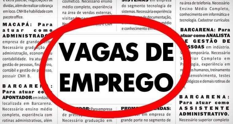 OPORTUNIDADE! Confira as vagas de emprego disponíveis no Tocantins nesta sexta feira (27)