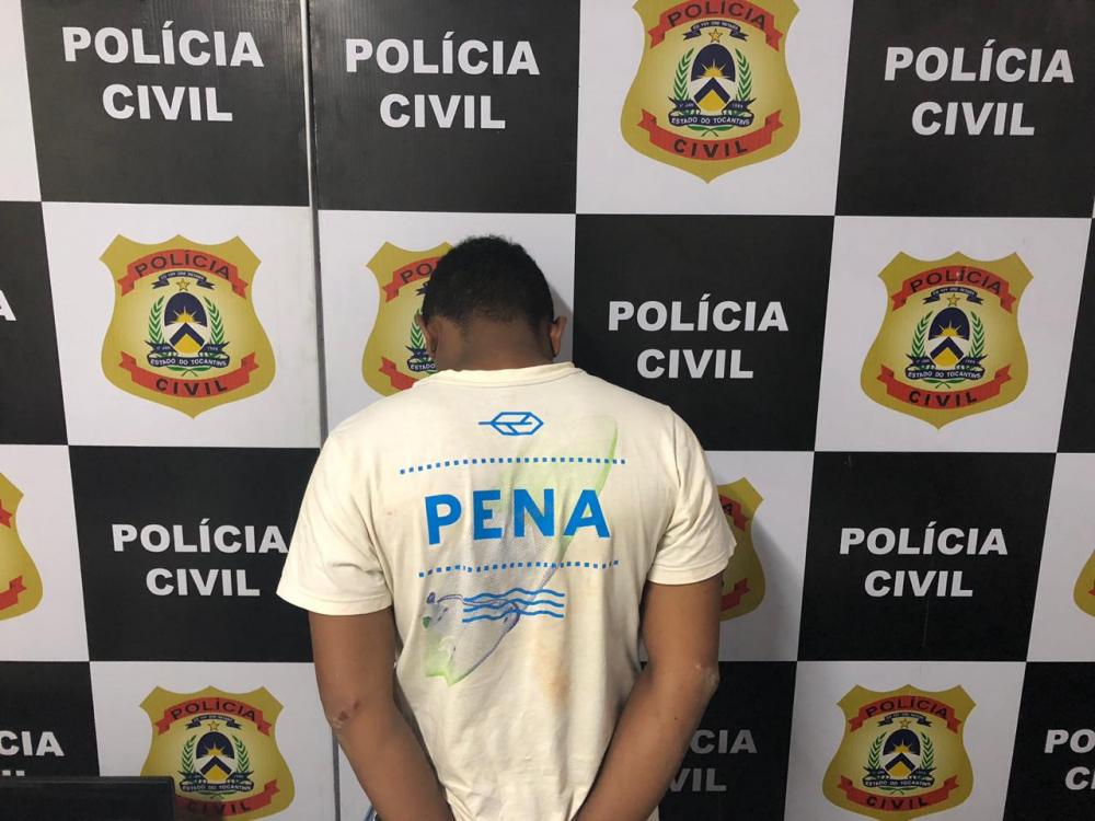 Polícia civil prende foragido da justiça suspeito de integrar esquema de tráfico de drogas no interior do Tocantins