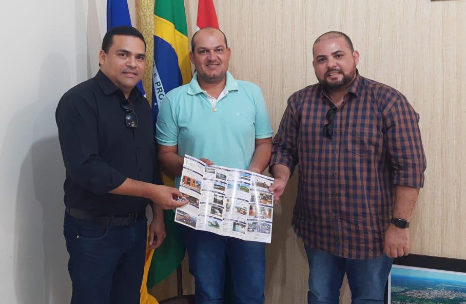 Prefeitura de Miracema e representantes do Grupo Meio Norte de Comunicação discutem implantação de sinal de TV no município