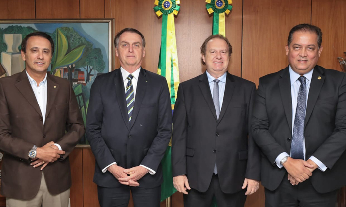 Presidente Bolsonaro participa de lançamento de programa de desenvolvimento do governo estadual