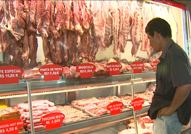 Proprietários de açougues anunciam baixa nos estoques e pode faltar carne nas próximas horas em Palmas