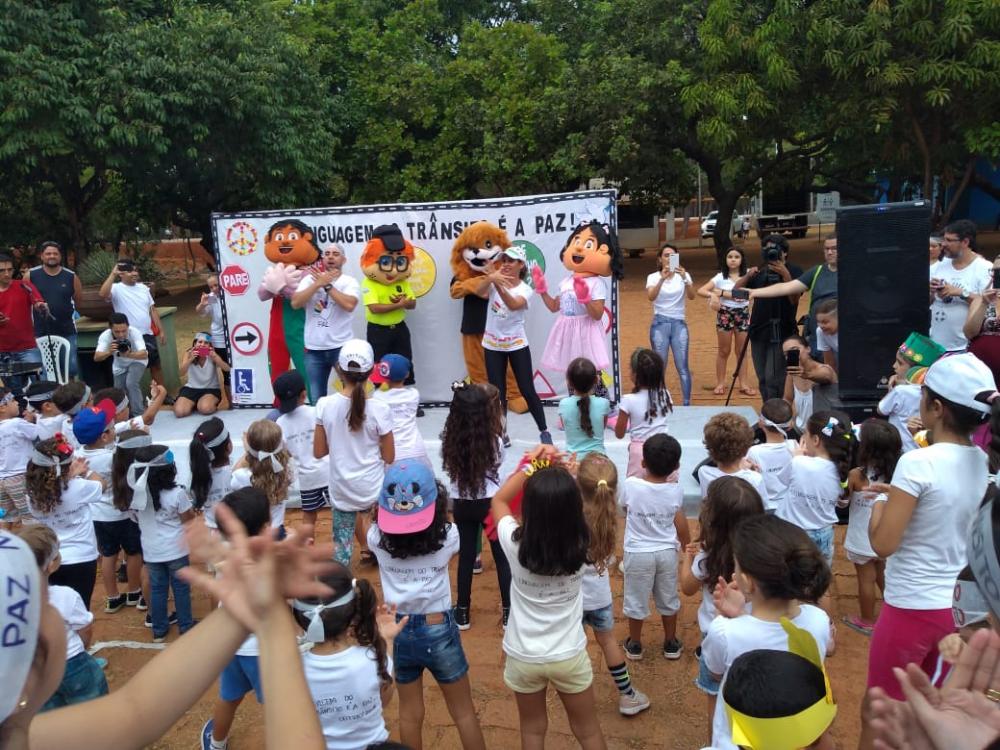 Semana do Trânsito em Palmas é encerrada com ação no Parque dos Povos Indígenas