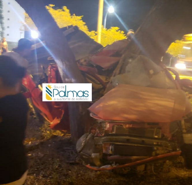 Tragédia: Grave acidente de trânsito mata duas pessoas na Teotônio Segurado em Palmas