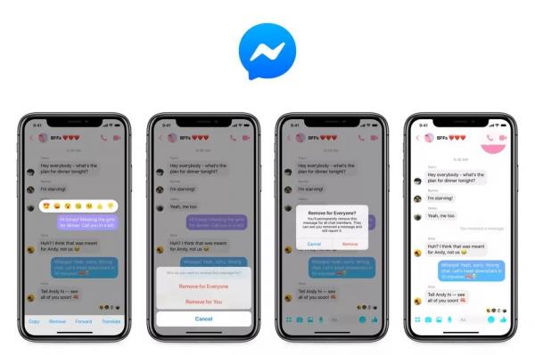 Update bem vindo! Facebook Messenger vai permitir que o usuário apague mensagens no aplicativo