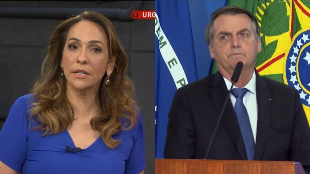 VEJA VÍDEO/ Apresentadora da GloboNews comete gafe e chama Bolsonaro de “Bozonaro”