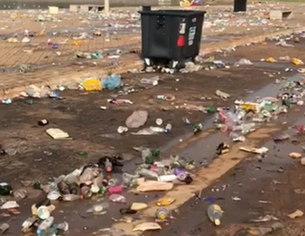 Vídeo   Morador filma a Via Lago em Araguaína tomada por lixo após aniversário da cidade comemorado nesta quinta feira