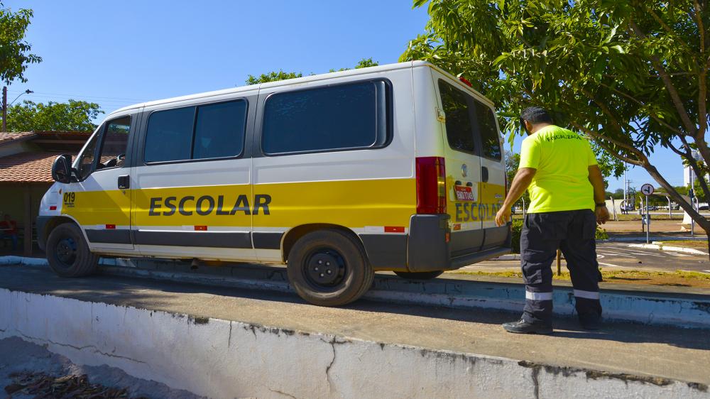 Vistoria do transporte escolar termina nesta quinta feira (22)