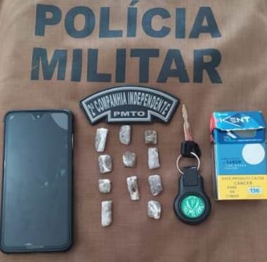 Polícia Militar faz apreensão de drogas e armas e seis pessoas vão detidas em cidades do sudeste do Tocantins