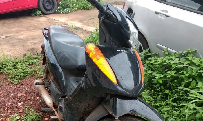 Polícia Civil recupera moto furtada em Luzimangues