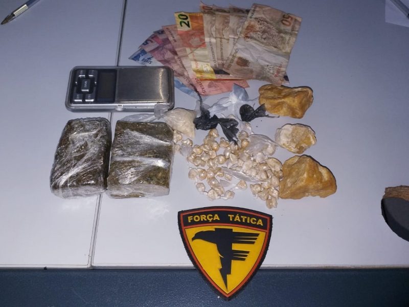 Homem é preso em Porto Nacional por tráfico de drogas