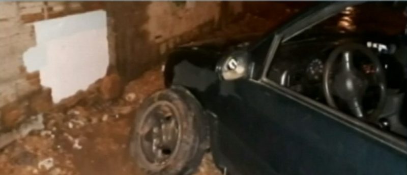 Homem de 40 anos causa acidente após dirigir embriagado e abrir um buraco na parede de uma casa em Gurupi