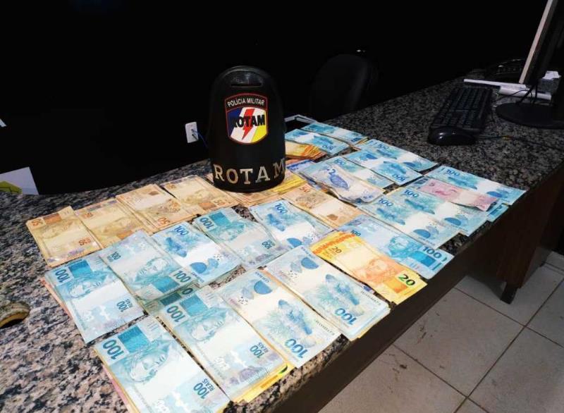 Polícia Militar recupera cerca de R$ 27 mil reais e prende acusado de furto na região sul de Palmas