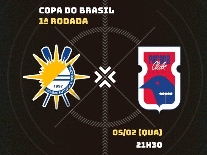 É hoje! Palmas enfrenta o Paraná e busca avançar na Copa do Brasil; veja como assistir