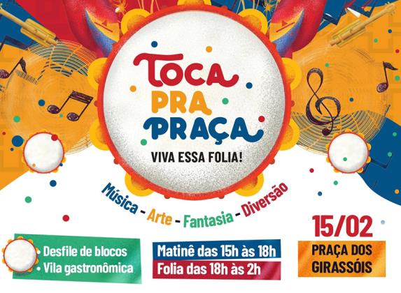 Governo do Tocantins anuncia evento pré-carnaval: 