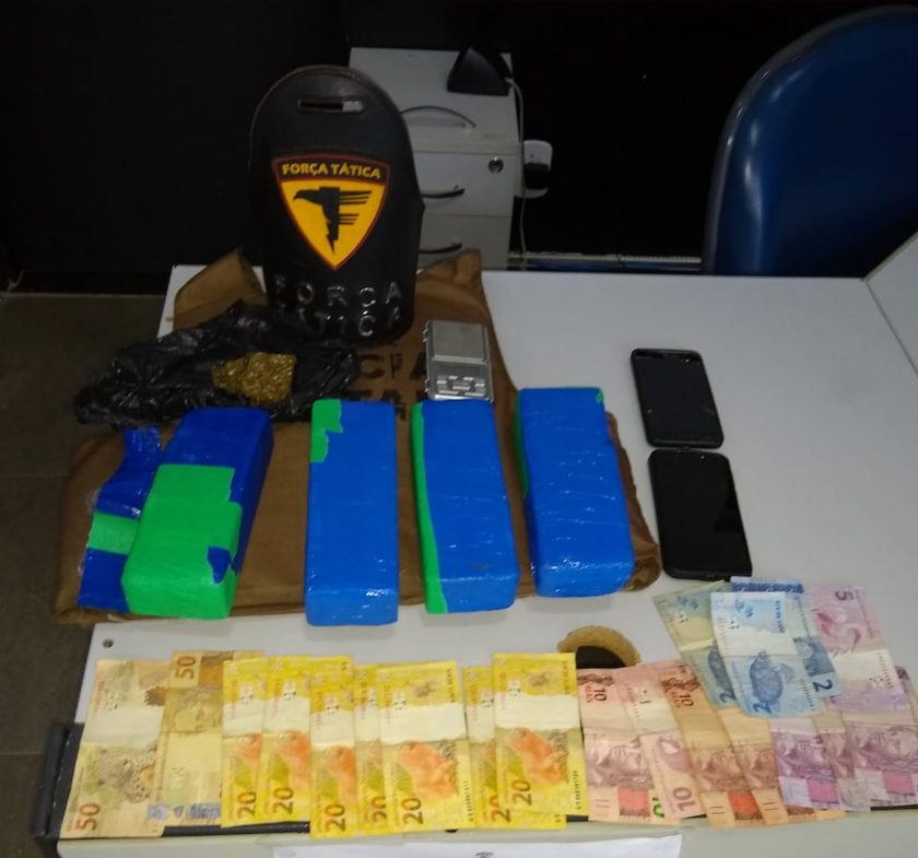 Três homens são presos por tráfico de drogas na divisa do Tocantins com a Bahia