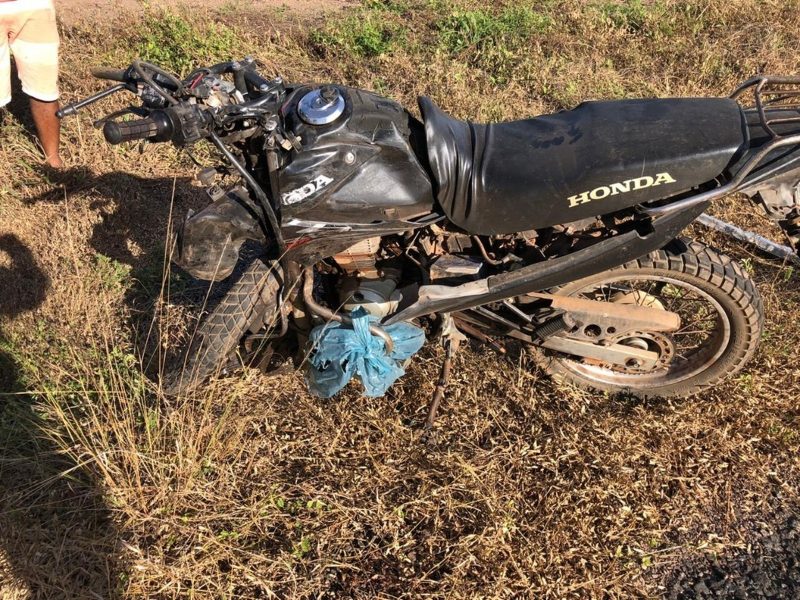 Homem morre em acidente entre moto e caminhão em Crixás do Tocantins