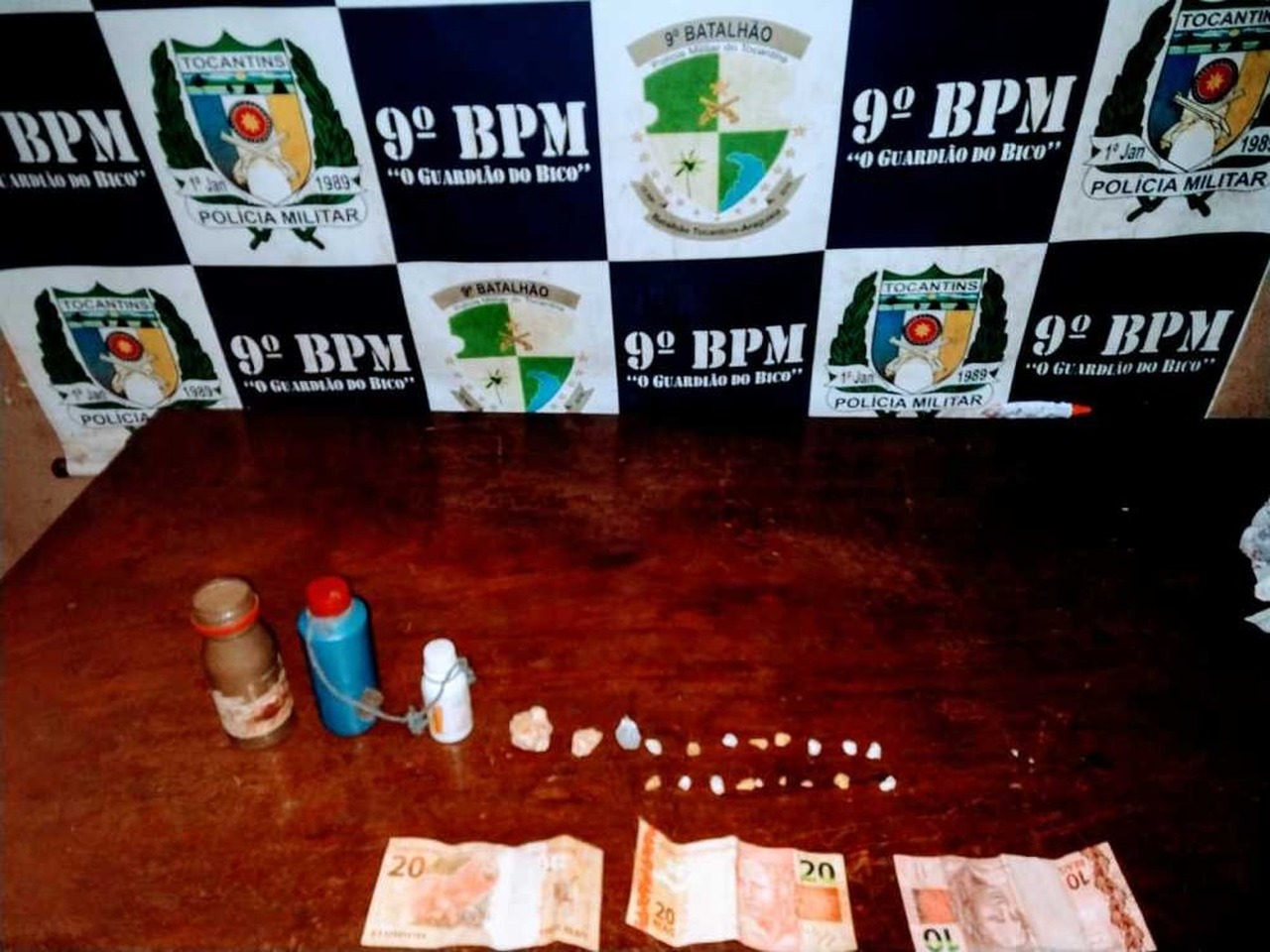 Homens são presos por tráfico de drogas em Augustinópolis, região do Bico do Papagaio