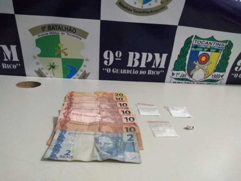 Jovem é preso por suspeita de vender drogas em festa no norte do Tocantins