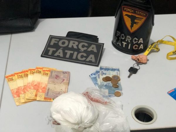 Casal é preso na região central de Palmas por tráfico de drogas