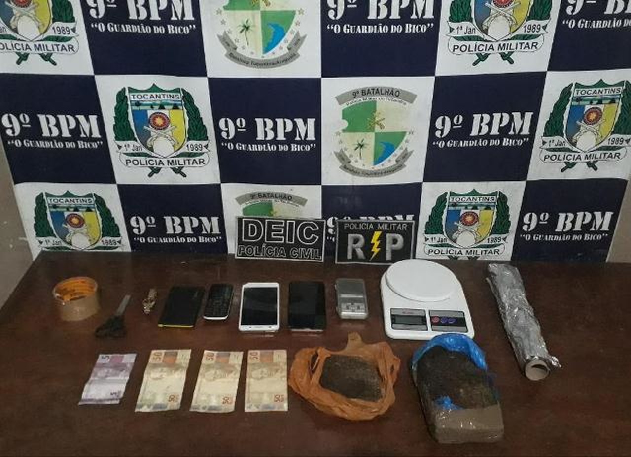 Quatro menores são apreendidos por envolvimento com o tráfico de drogas em operação conjunta da PM e PC no Bico do Papagaio