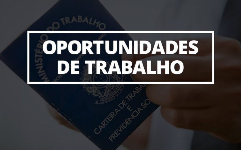 Oportunidade: Confira as vagas de emprego ofertadas nos Sines do Tocantins nesta segunda-feira (16)