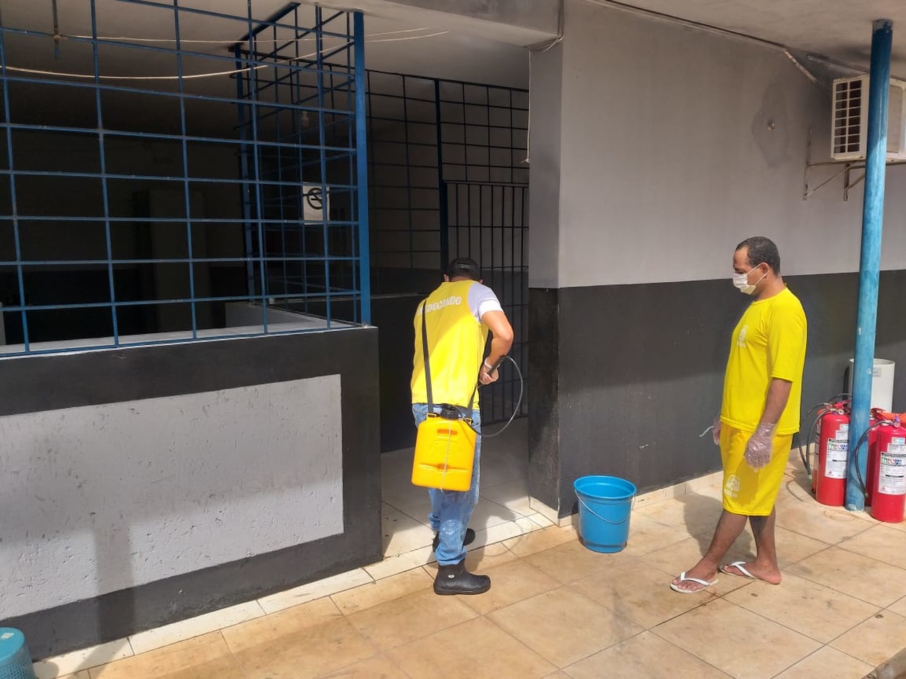 Mutirões de limpeza nas unidades prisionais do Tocantins são realizados com fim de evitar o Coronavírus