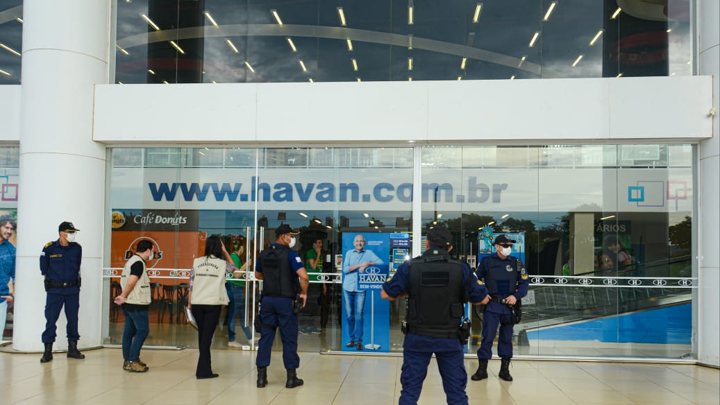 Lojas Havan de Palmas é fechada após fiscalização apurar alvará vencido; entenda