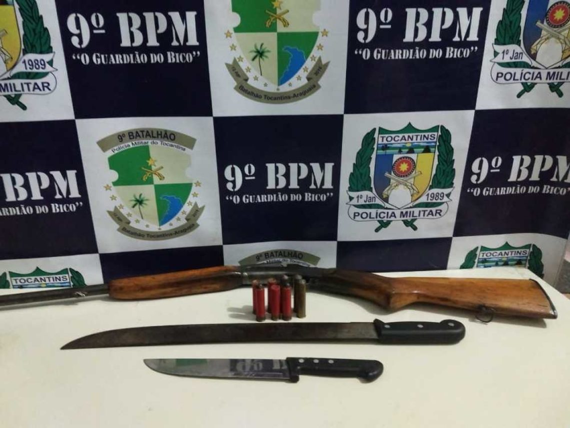 Polícia Militar prende seis pessoas por posse de armas no Norte do Tocantins