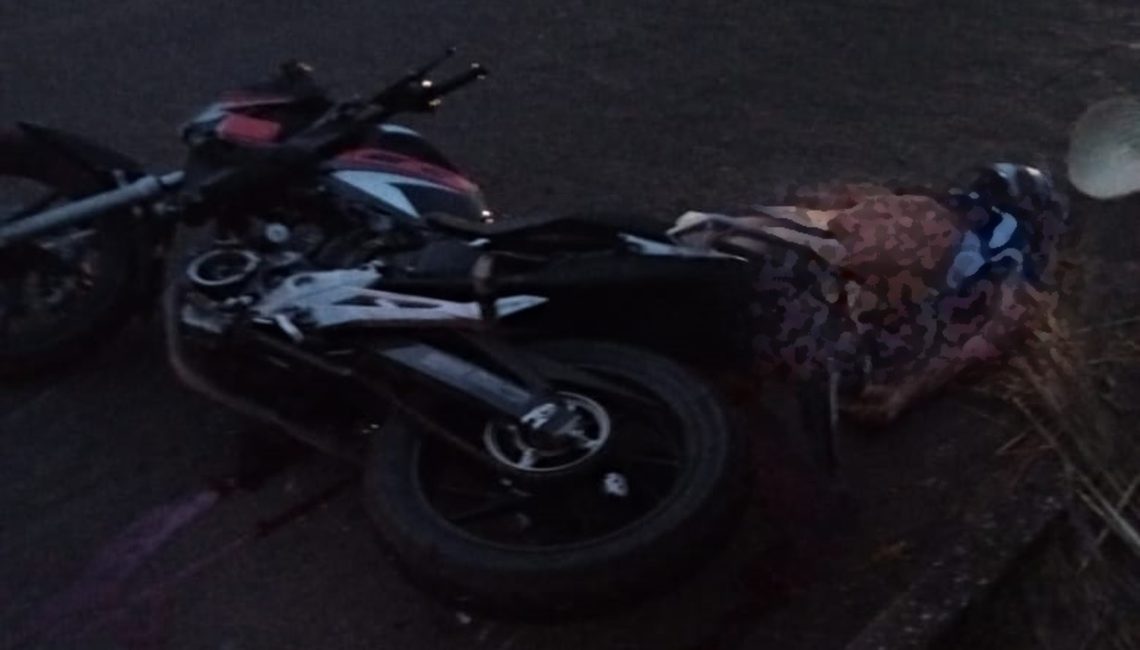 Homem tem perna arrancada e morre após colisão entre moto e carro em Gurupi