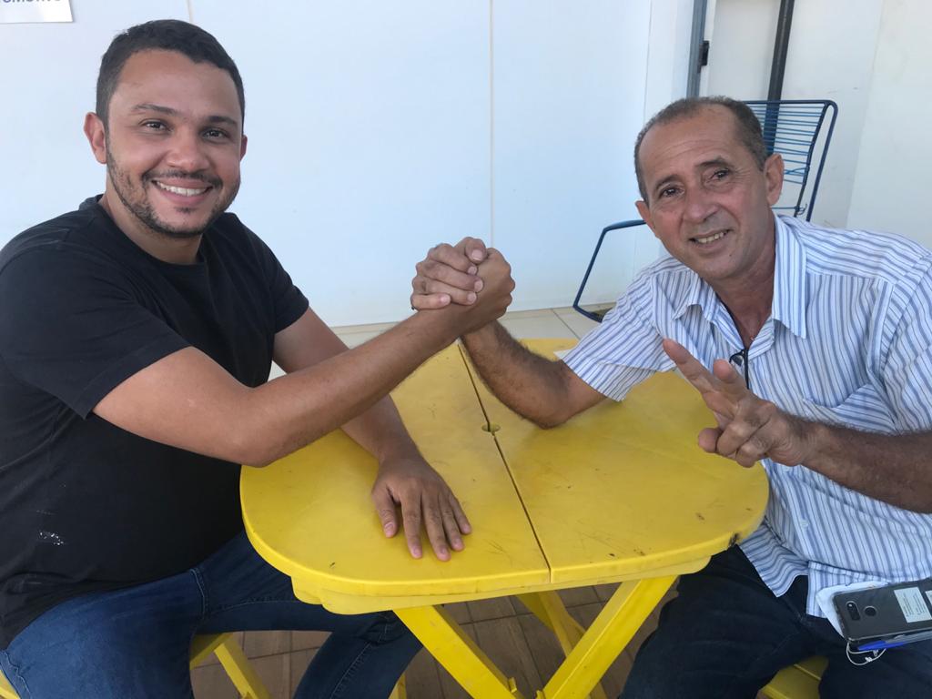 Ex-subprefeito da região sul de Palmas, Gildemar Moreira, declara apoio à pré-candidatura do policial civil Marcos Aurélio a vereador