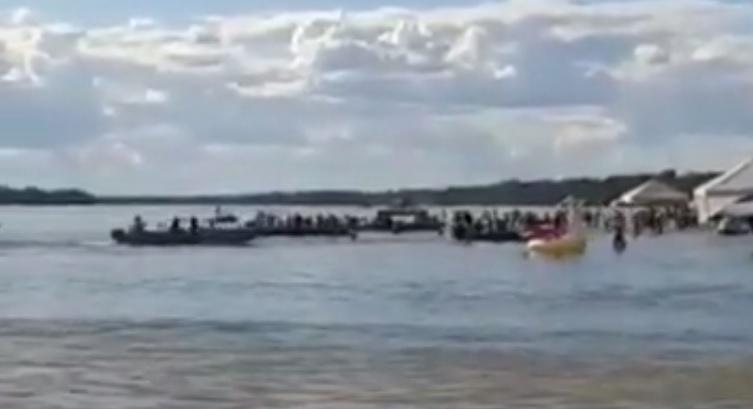 VÍDEO: Em Peixe, banhistas da praia da Tartaruga fogem de fiscalização e cena repercute nas redes sociais
