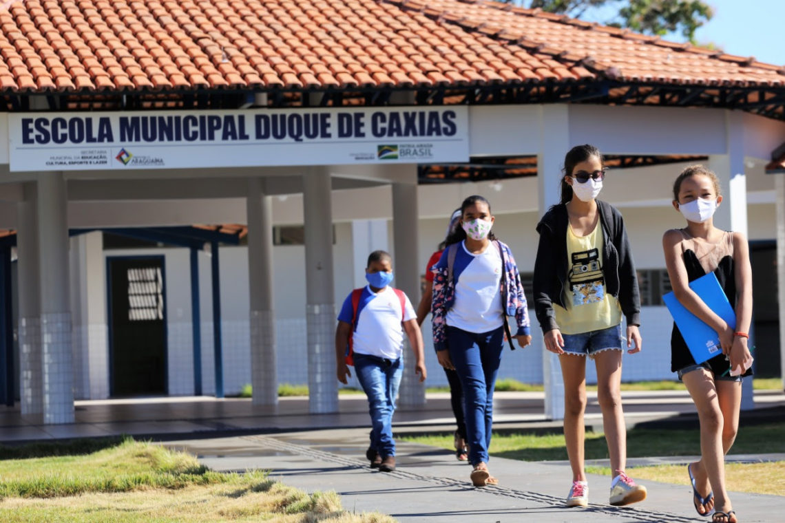 Araguaína: Alunos retornam às aulas na zona rural seguindo protocolo de segurança