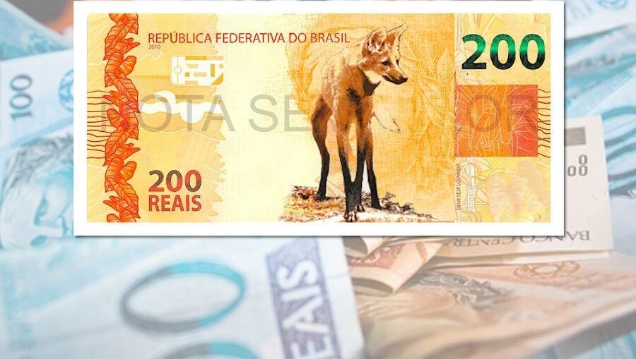 Nova nota de R$ 200 será apresentada hoje e já entra em circulação