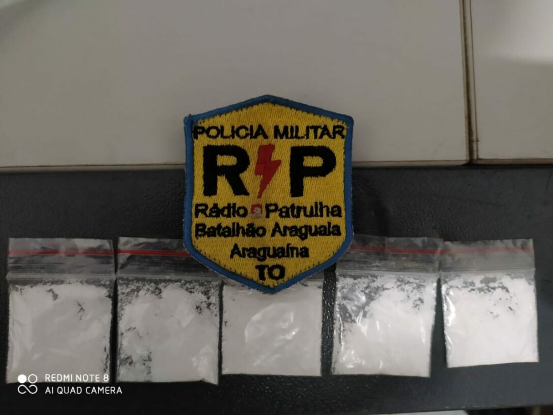 Homem de 18 anos é preso por tráfico de drogas pela Polícia Militar em Araguaína