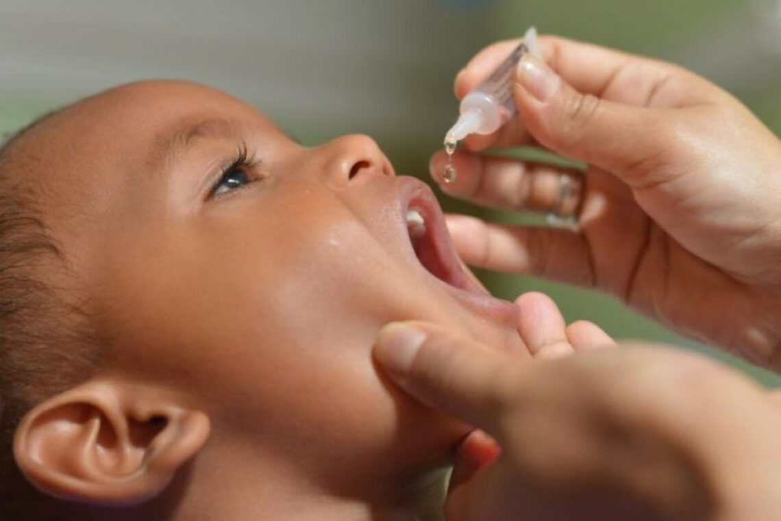 Campanha Nacional de Vacinação contra poliomielite começa nesta terça-feira (6) na capital