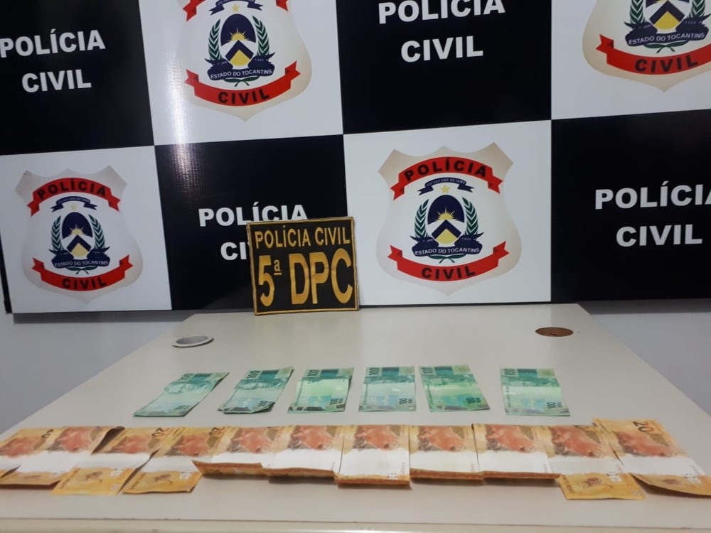 Em flagrante: Homem é preso após fazer compras com dinheiro falso na região sul de Palmas