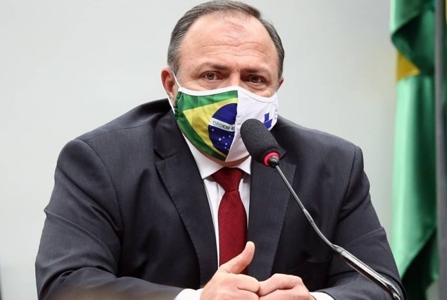 Ministro da Saúde, general Eduardo Pazuello é diagnosticado com Covid-19