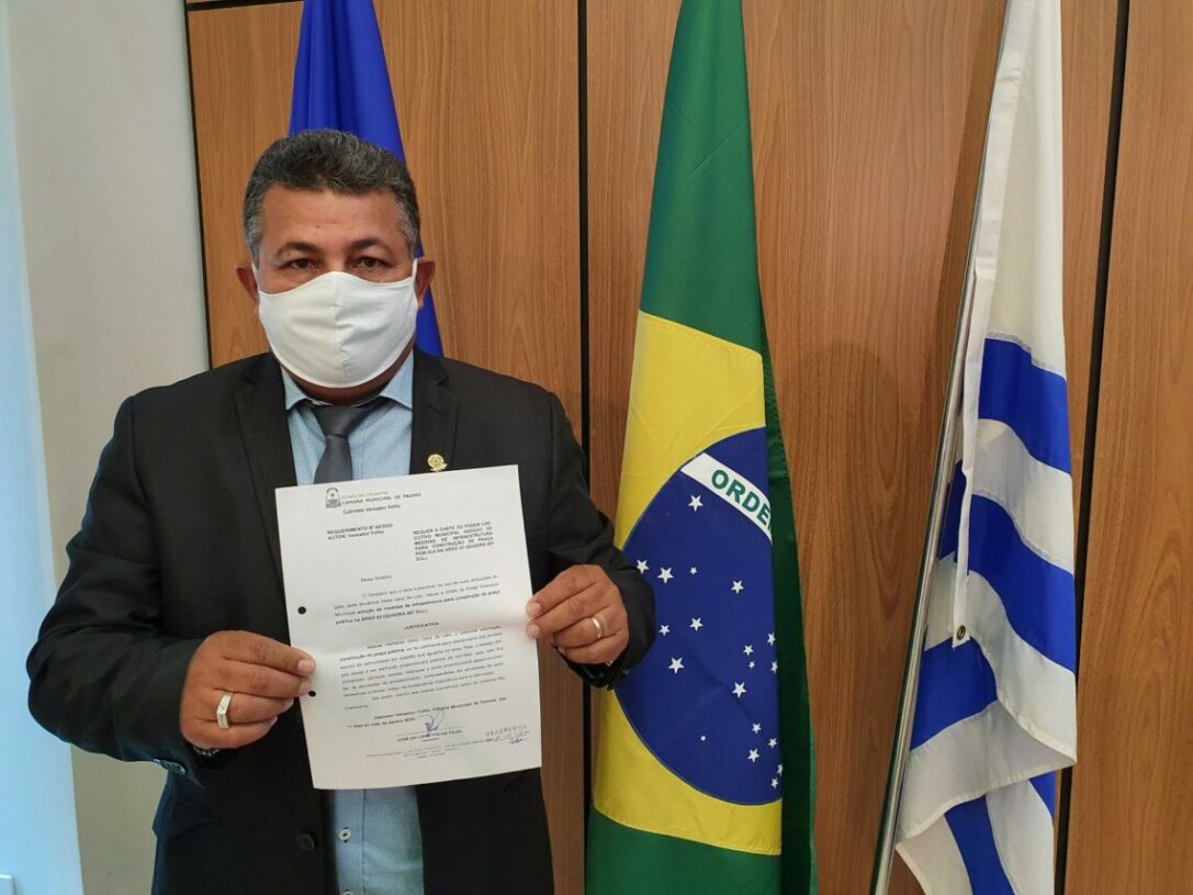 Vereador Folha garante emenda para a construção de praça na Arno 43