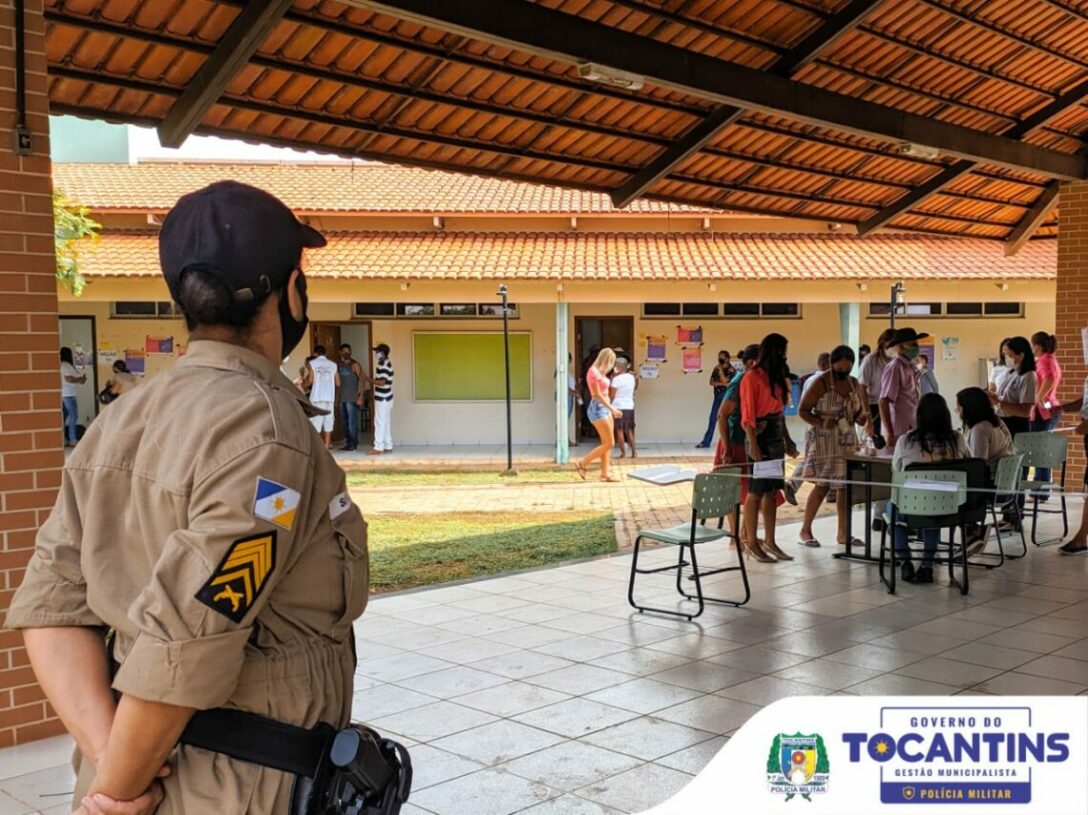 Polícia Militar registra mais de 70 ocorrências de crimes eleitorais no Tocantins neste domingo (15)