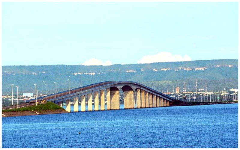 Ponte que liga Palmas a Luzimangues terá pontos interditados para realizar manutenção a partir desta quinta-feira (26)