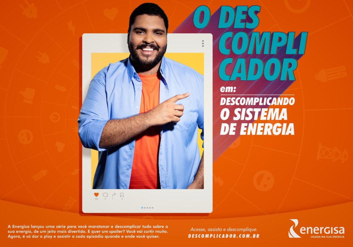 'O Descomplicador': Ator tocantinense Paulo Vieira estrela websérie nacional da Energisa